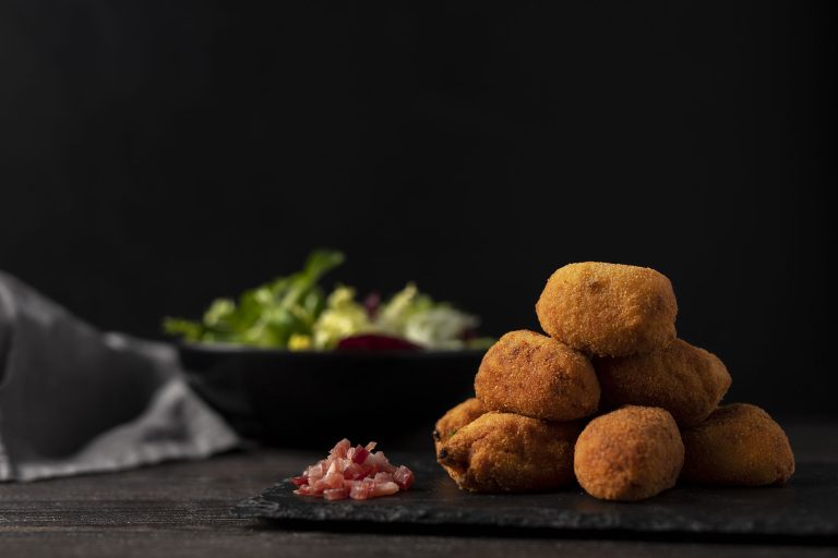 Croquetas de Jamón Ibérico con Bechamel de Bellota