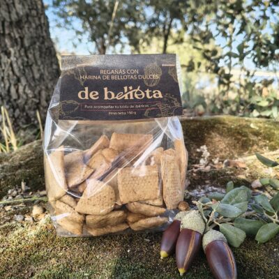 REGAÑÁS ARTESANAS CON HARINA DE BELLOTAS DULCES 150 GRAMOS